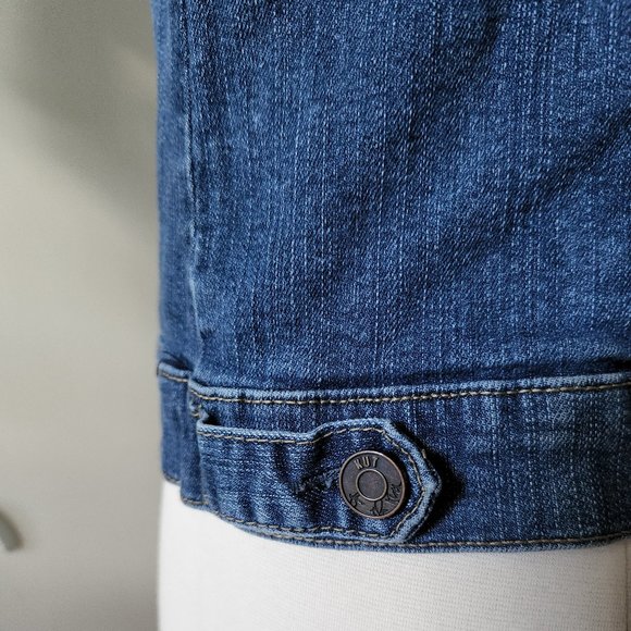 KUT from the Kloth Jean Denim Jacket size XL fits L 10 - Picture 7 of 17